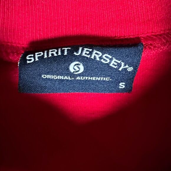 Spirit Jersey US‎ Capitol Washington DC Red White Blue Long Sleeve Shirt Size S - Picture 4 of 14